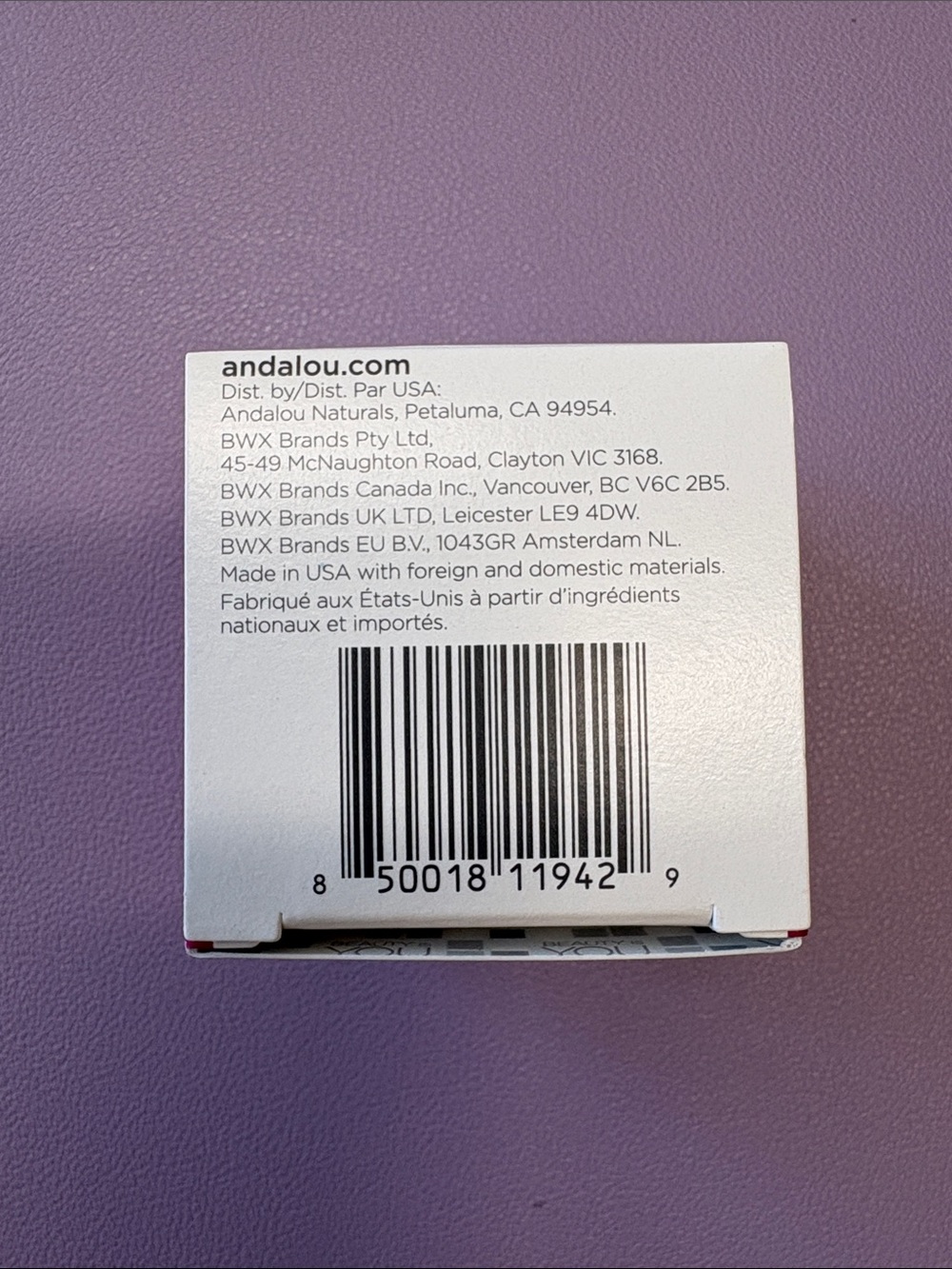 Andalou Naturals 1000 Roses Perfecting Lip Sugar Scrub — Pink - Picture 6 of 6